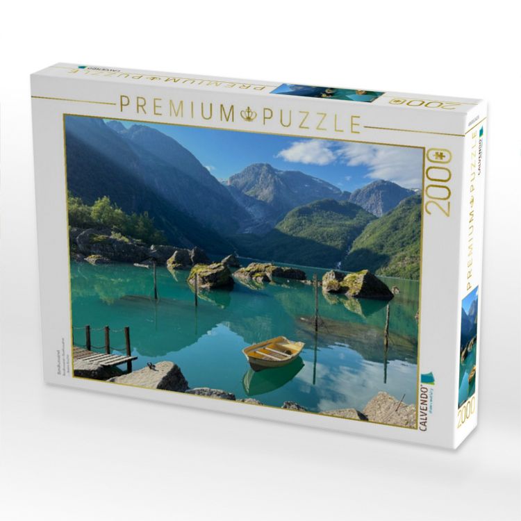 Produktbild: CALVENDO Puzzle Bondhusvatnet | 2000 Teile Lege-Gr&ouml;&szlig;e 90x67cm Foto-Puzzle f&uuml;r gl&uuml;ckliche Stunden