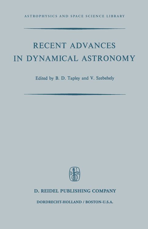 Produktbild: Recent Advances in Dynamical Astronomy