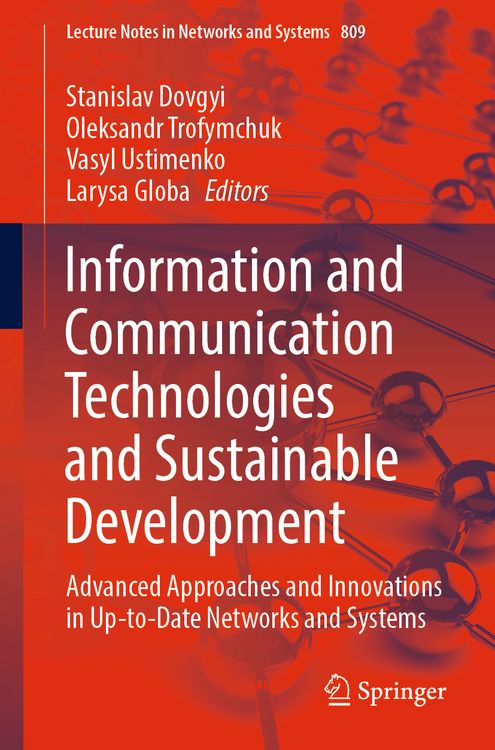 Produktbild: Information and Communication Technologies and Sustainable Development