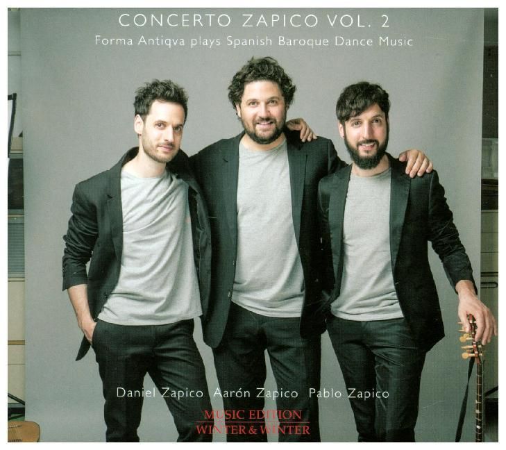 Produktbild: Concerto Zapico Vol.2-Spanish Baroque Dance Music