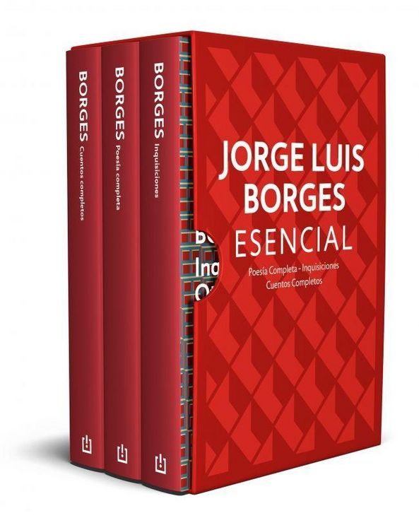 Produktbild: Estuche Jorge Luis Borges esencial (contiene: Poes&iacute;a completa | Cuentos completos | Inquisiciones)