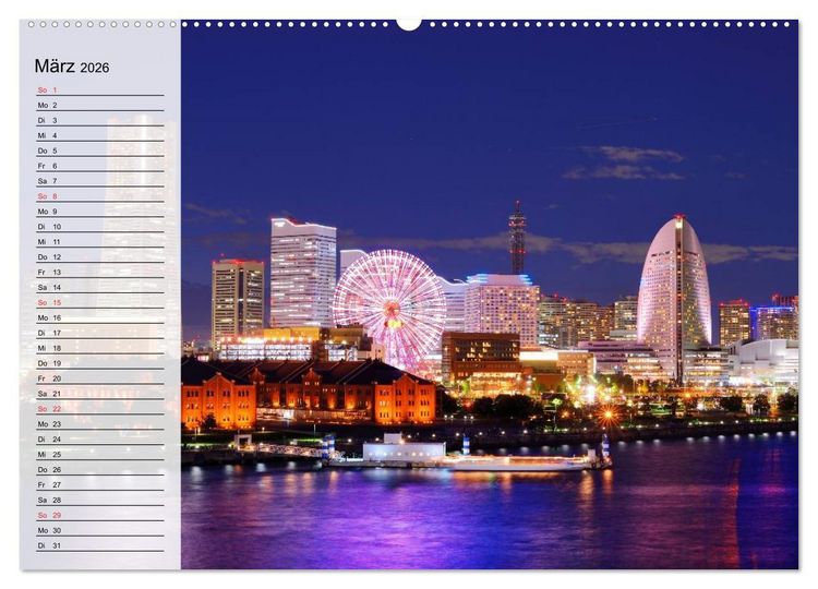Produktbild: Japan. Im Land der aufgehenden Sonne (Wandkalender 2026 DIN A2 quer), CALVENDO Monatskalender