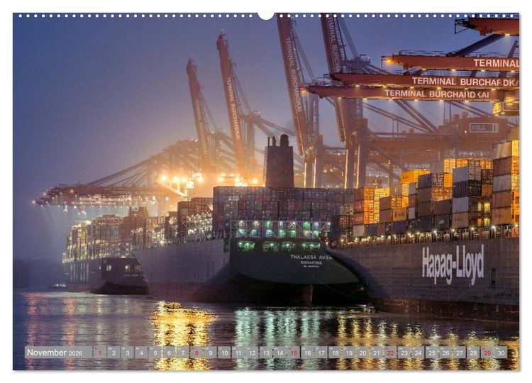 Produktbild: Hamburg Stadt an der Alster und Elbe (Wandkalender 2026 DIN A2 quer), CALVENDO Monatskalender