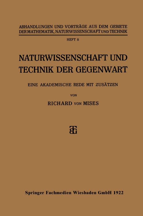 Produktbild: Naturwissenschaft und Technik der Gegenwart