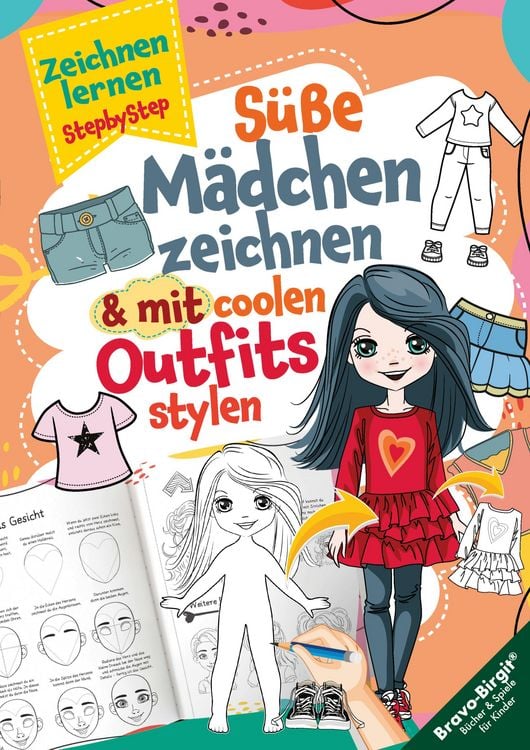 Produktbild: Zeichnen lernen f&uuml;r Kinder ab 8 Jahren | Geschenk f&uuml;r M&auml;dchen