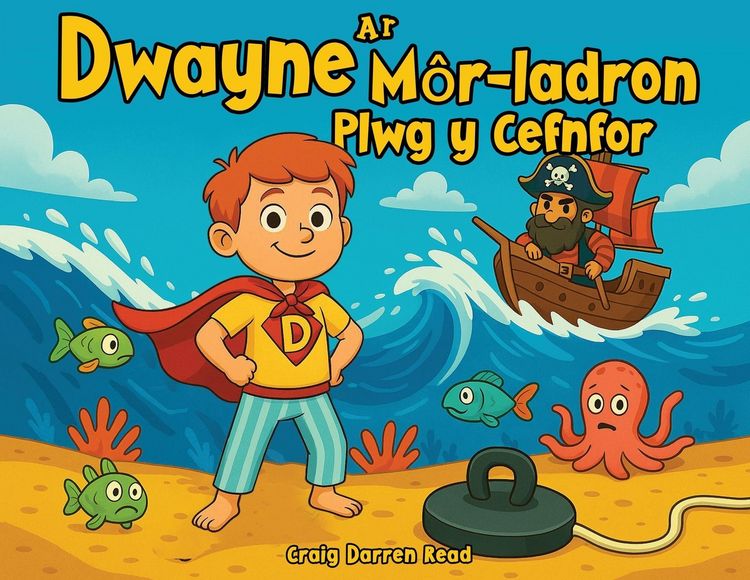 Produktbild: Dwayne a'r M&ocirc;r-ladron Plwg y Cefnfor