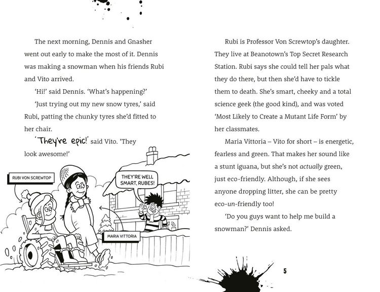 Produktbild: Beano Dennis the Menace: The Abominable Snowmenace