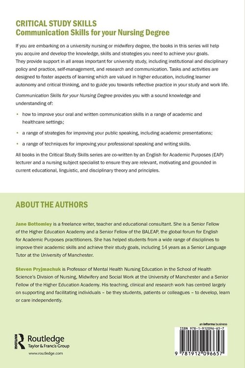 Produktbild: Communication Skills for your Nursing Degree