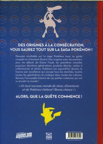Produktbild: Hommage &agrave; Pok&eacute;mon : toute l'histoire de la saga