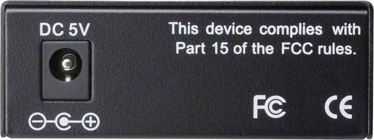 Produktbild: Digitus DN-82010-1 LAN, ST Simplex Netzwerk-Medienkonverter 100MBit/s