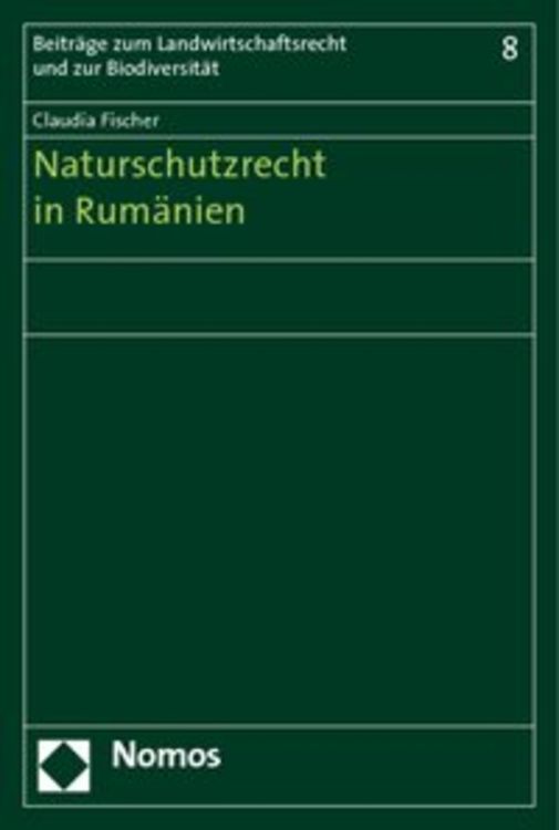 Produktbild: Naturschutzrecht in Rum&auml;nien