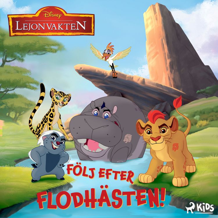Produktbild: Lejonvakten - F&ouml;lj efter flodh&auml;sten!