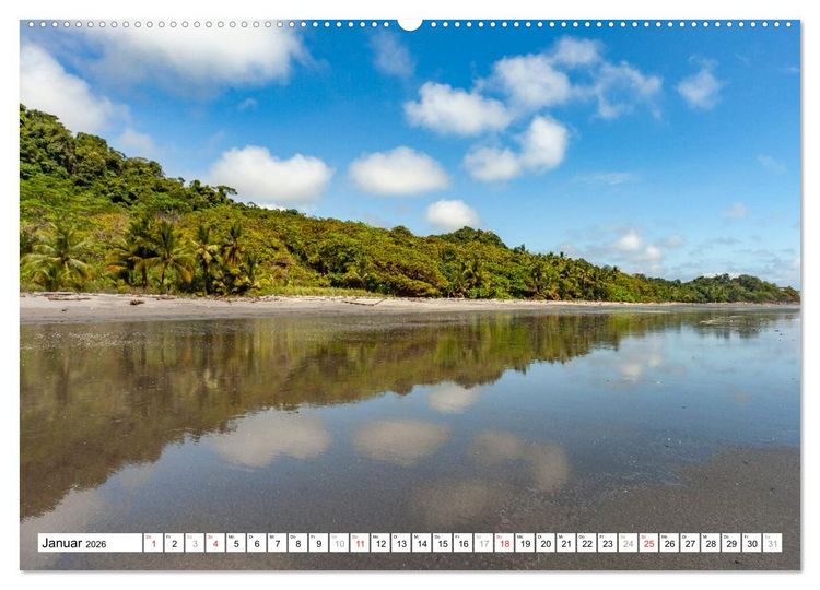 Produktbild: Costa Rica (hochwertiger Premium Wandkalender 2026 DIN A2 quer), Kunstdruck in Hochglanz