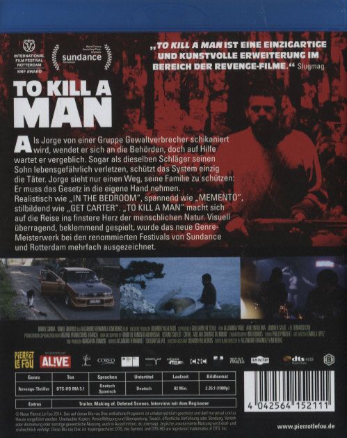 Produktbild: To Kill A Man - Rache ist Bitter