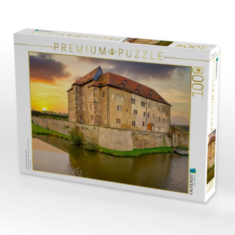 Produktbild: CALVENDO Puzzle Wasserburg in Heldrungen | 1000 Teile Lege-Gr&ouml;&szlig;e 64x48cm Foto-Puzzle f&uuml;r gl&uuml;ckliche Stunden