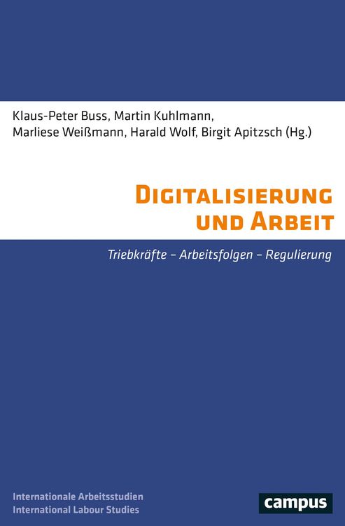 Produktbild: Digitalisierung und Arbeit