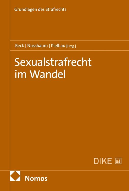 Produktbild: Sexualstrafrecht im Wandel