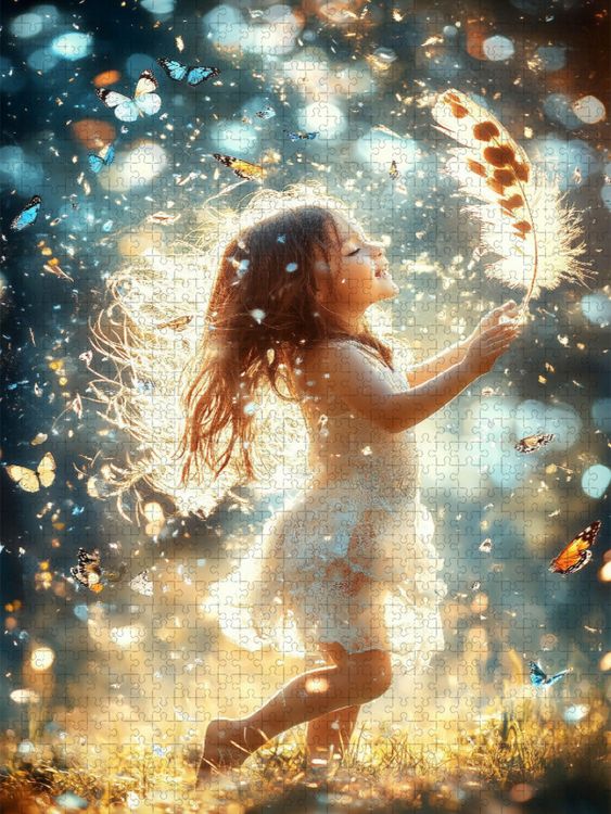 Produktbild: CALVENDO Puzzle Ein Motiv aus dem Kalender Fl&uuml;sternde Schatten | 2000 Teile Lege-Gr&ouml;&szlig;e 90x67cm Foto-Puzzle f&uuml;r gl&uuml;ckliche Stunden