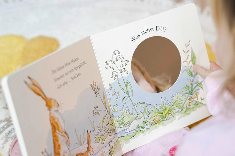 Produktbild: Wei&szlig;t du eigentlich, wie lieb ich dich hab? Kleiner Hase, das bist du!