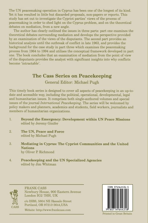 Produktbild: Mediating in Cyprus