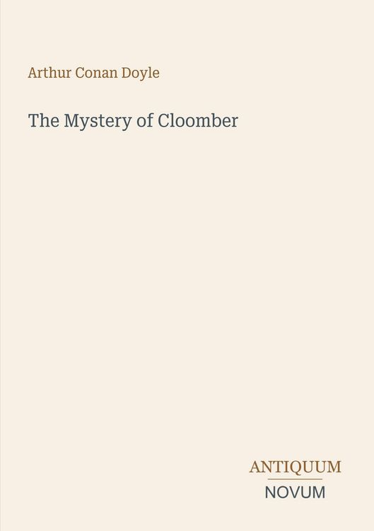 Produktbild: The Mystery of Cloomber