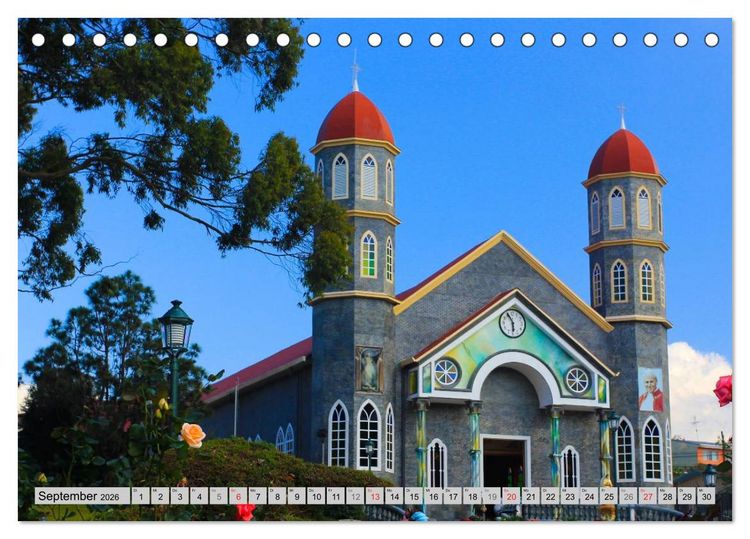 Produktbild: Kirchen und Kapellen (Tischkalender 2026 DIN A5 quer), CALVENDO Monatskalender
