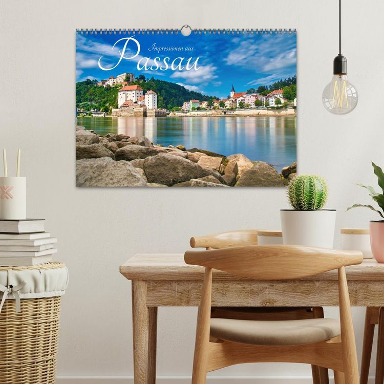 Produktbild: Impressionen aus Passau (Wandkalender 2026 DIN A3 quer), CALVENDO Monatskalender