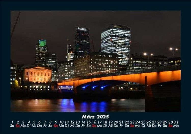 Produktbild: London - Impressionen 2025 Fotokalender DIN A5