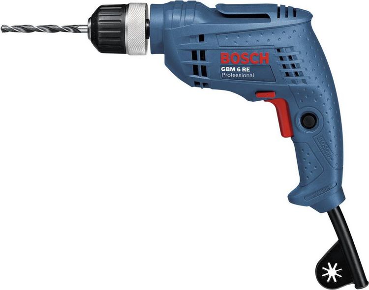 Produktbild: Bosch Professional GBM 6 RE 1-Gang-Bohrmaschine 350W