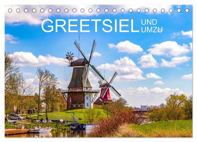 Produktbild: Greetsiel und Umzu (Tischkalender 2026 DIN A5 quer), CALVENDO Monatskalender