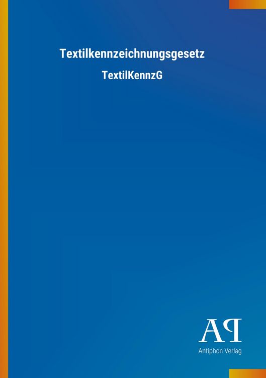 Produktbild: Textilkennzeichnungsgesetz