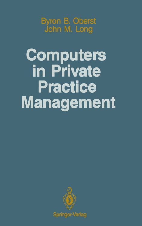 Produktbild: Computers in Private Practice Management