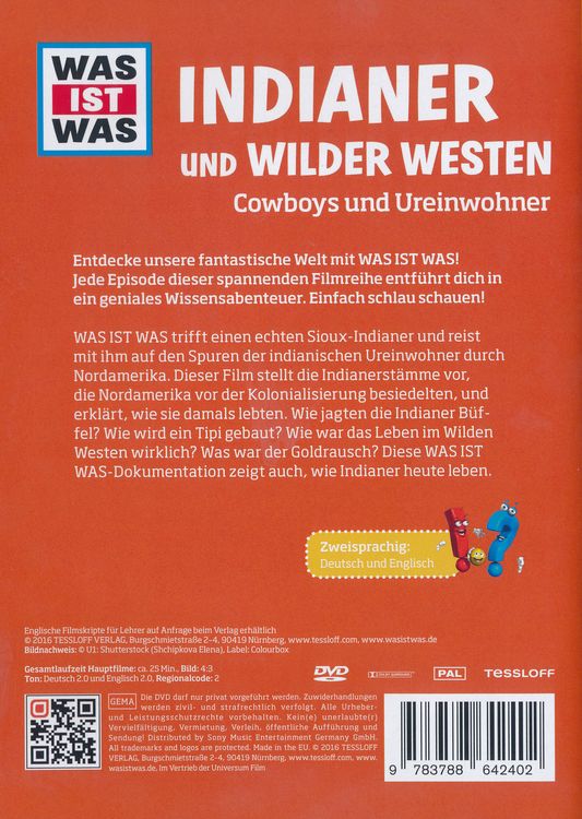 Produktbild: Was ist Was - Indianer und Wilder Westen