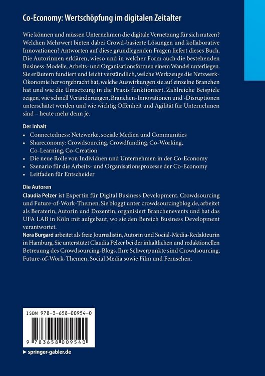 Produktbild: Co-Economy: Wertsch&ouml;pfung im digitalen Zeitalter