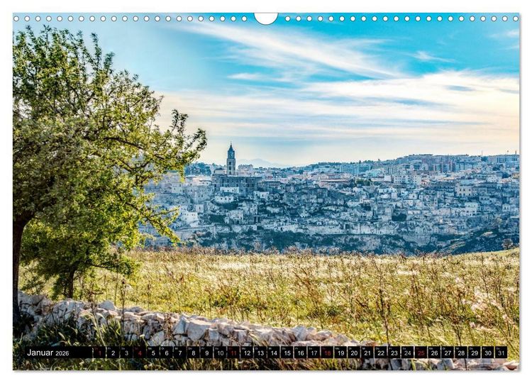 Produktbild: Matera (Wandkalender 2026 DIN A3 quer), CALVENDO Monatskalender