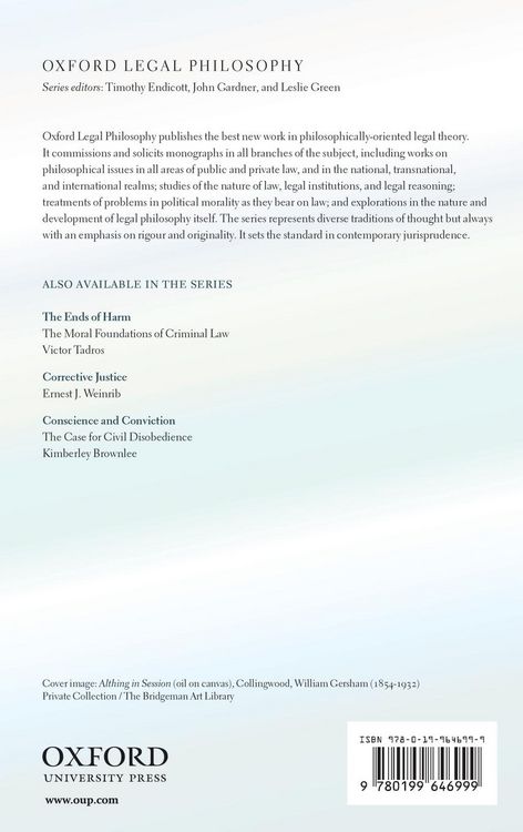 Produktbild: Nature Of Legislative Intent Olph C