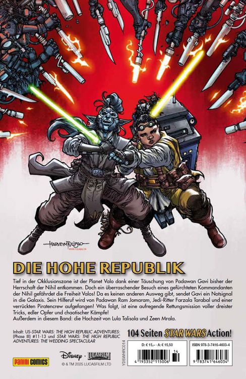 Produktbild: Star Wars Comics: Die Hohe Republik - Abenteuer
