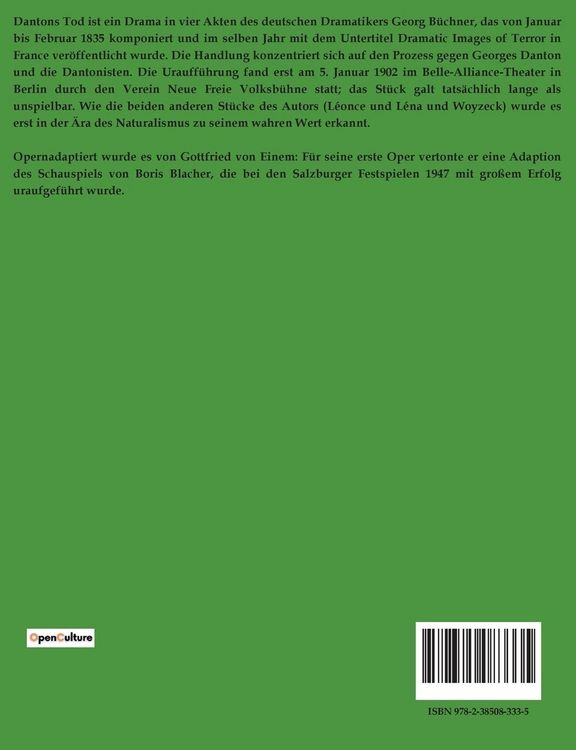 Produktbild: Dantons Tod