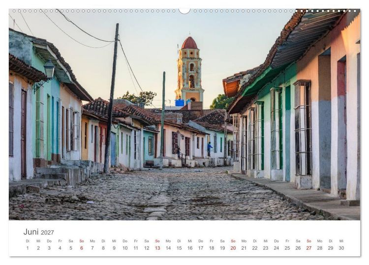 Produktbild: Kuba, karibische Tr&auml;ume (Wandkalender 2027 DIN A2 quer), CALVENDO Monatskalender