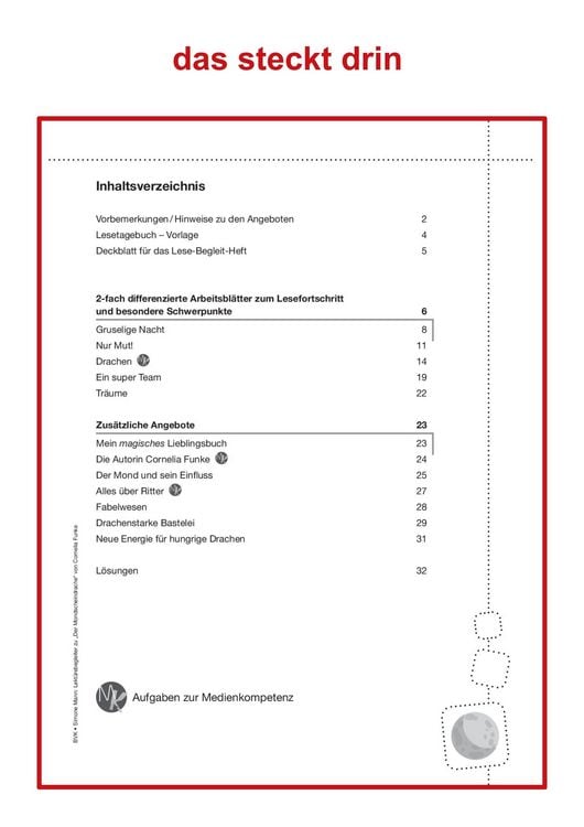 Produktbild: Lekt&uuml;rebegleiter &ndash; kompakt und differenziert: Der Mondscheindrache