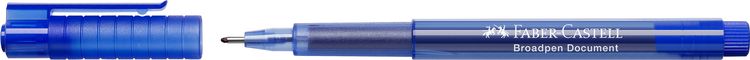 Produktbild: Faber-Castell Fineliner Broadpen 1554 blau