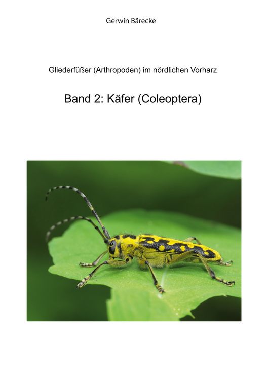 Produktbild: Gliederf&uuml;&szlig;er (Arthtropoden) in Goslar und Umgebung