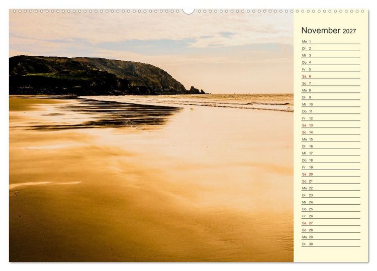 Produktbild: Zauberhafte Normandie: Frankreichs wilde, wunderbare K&uuml;ste (hochwertiger Premium Wandkalender 2027 DIN A2 quer), Kunstdruck in Hochglanz