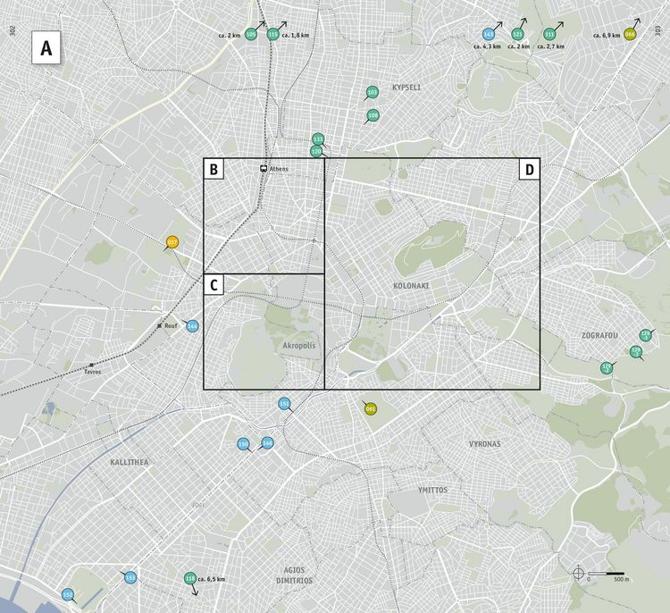 Produktbild: Athen. Architekturf&uuml;hrer