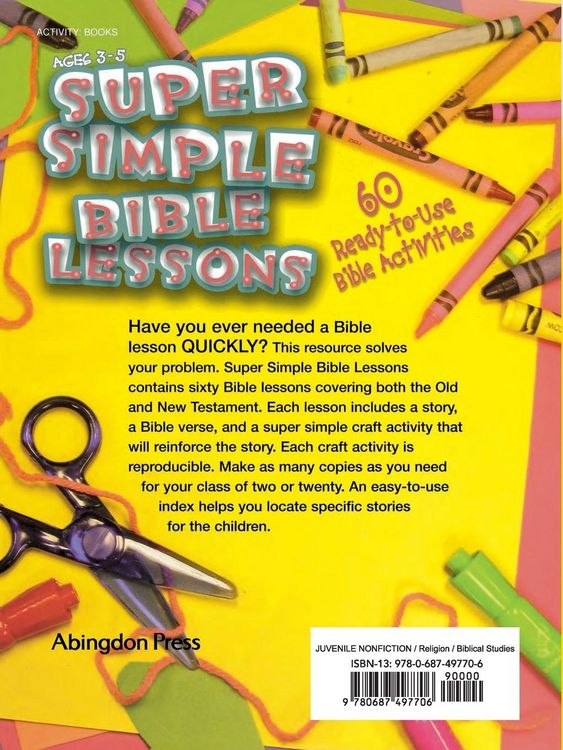 Produktbild: Super Simple Bible Lessons (Ages 3-5)