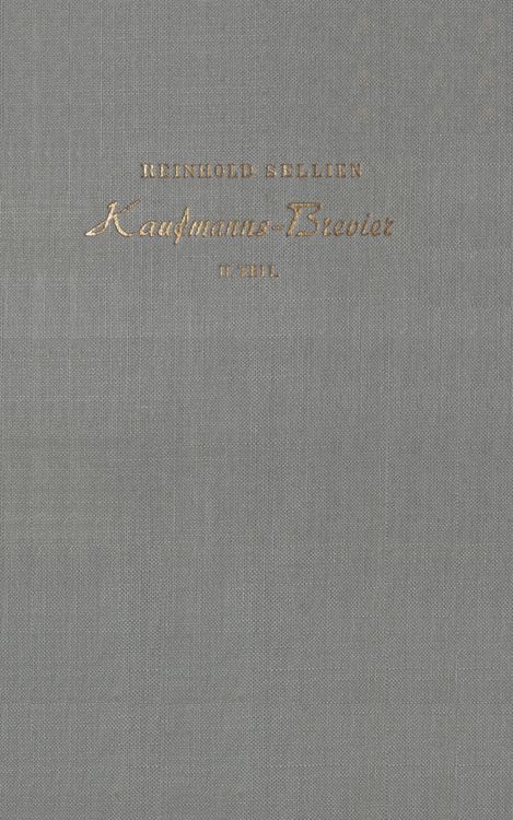 Produktbild: Kaufmanns-Brevier