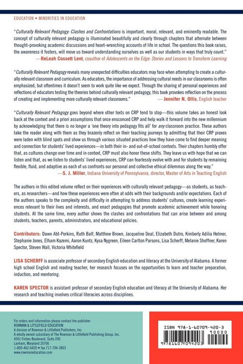 Produktbild: Culturally Relevant Pedagogy