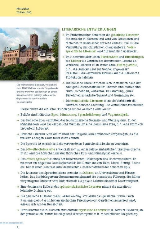 Produktbild: Epochen der deutschen Literatur