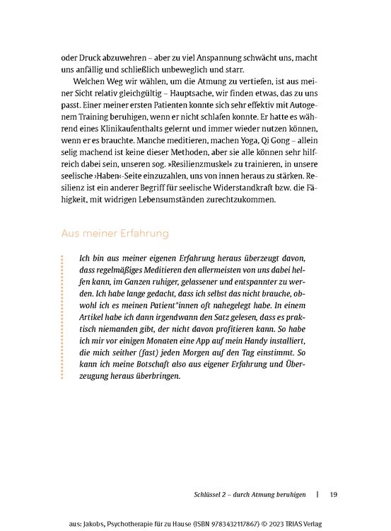 Produktbild: Psychotherapie f&uuml;r zu Hause