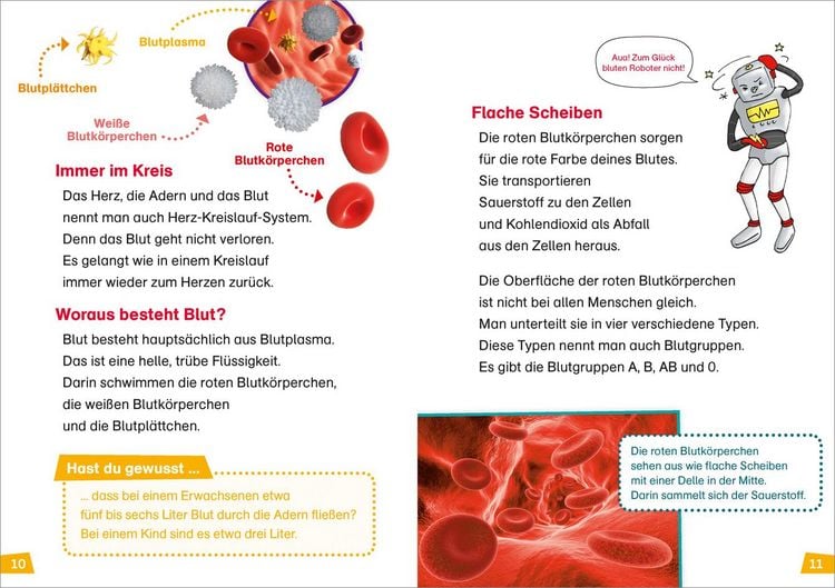 Produktbild: WAS IST WAS Erstes Lesen Band 14. Unser K&ouml;rper